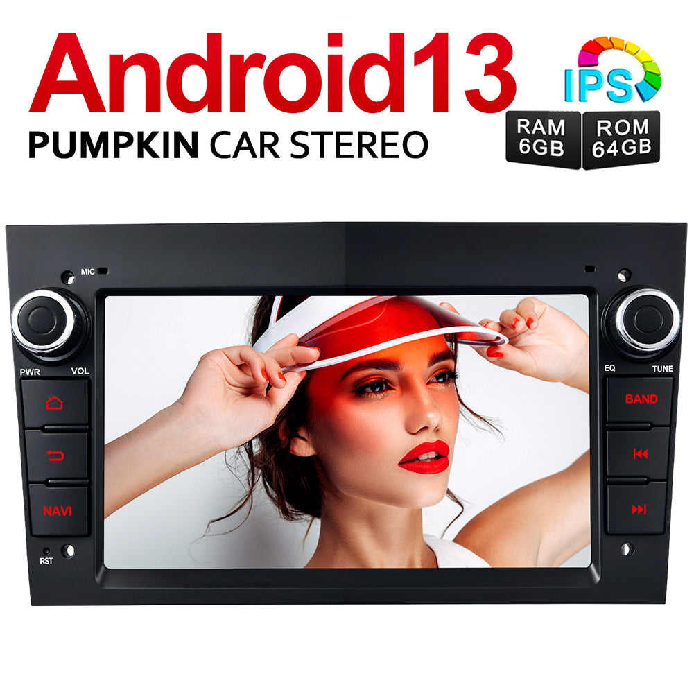 Pumpkin Android 13 Head Unit for Astra H Corsa D Zafira with