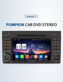 【Extra 12% OFF】Pumpkin 7 Inch Mercedes Benz Car Radio Android 11 Head Unit with DVD Player (2GB+32GB)