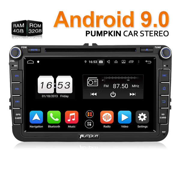 Pumpkin AA0437B installed in a 2014 VW Scirocco