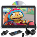 NAVISKAUTO 10.1 Inch Suction-Type Car Headrest DVD Player with Headphone and Wall Charger