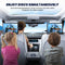 2×10.5" Portable DVD Player for Car with 5-Hour Rechargeable Battery (1 Player + 1 Monitor)
