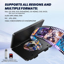 2×10.5" Portable DVD Player for Car with 5-Hour Rechargeable Battery (1 Player + 1 Monitor)