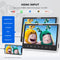 12" Dual IPS Screen Car Headrest Monitor DVD Player with Headphones, Headrest TV for Car with Remote Control