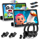  NAVISKAUTO Suction-Type Car Headrest DVD Player 