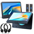 10.1" Dual Car DVD Players with HDMI Input, Headphones, Mounting Brackets
