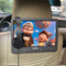 10.1 Inch Clamshell Design Portable DVD Player for Car with Headrest Mount and Battery, Headrest Monitor with HDMI Input MP4 USD SD