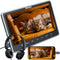 12" Suction Drive IPS Screen Car Headrest DVD Player with HDMI Input and Headphone