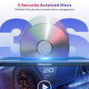 【Extra 10% OFF】10.1'' Car DVD Player for kids with HDMI Input, Car Video Player with Bracket Mount,Support USB/SD Card, AV in &amp; AV Out, Region Free, Last Memory
