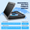 12" Portable Car DVD Player with Headrest Mount, Built-in Rechargeable Battery, USB/SD, Includes Headphones