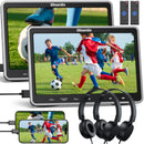 10.1" Suction-Type Car Headrest DVD Player with 2 Headphones