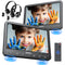 2×10.5" Portable DVD Player for Car with 5-Hour Rechargeable Battery (1 Player + 1 Monitor)