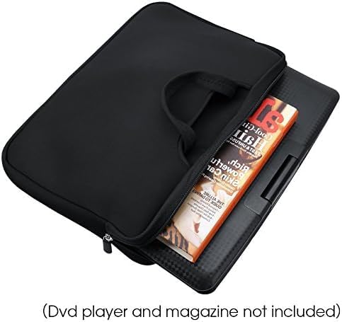 NAVISKAUTO 15.6 Inch Handbag for Portable DVD Player, Laptop, Tablet Carrying Case