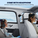12" Portable Car DVD Player with Headrest Mount, Built-in Rechargeable Battery, USB/SD, Includes Headphones