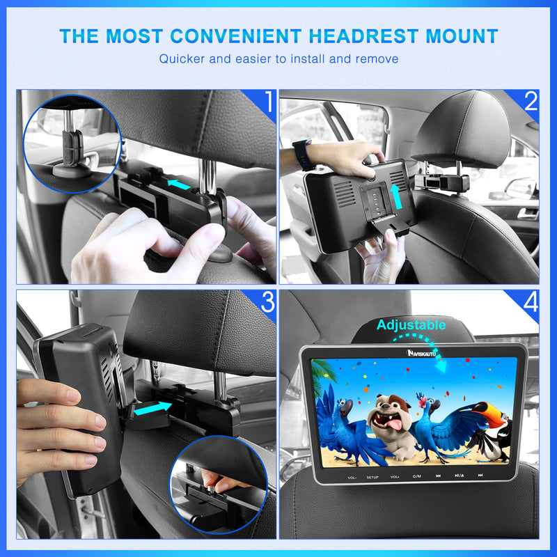 10 inch car dvd player