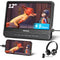12" Portable Car DVD Player with Headrest Mount, Built-in Rechargeable Battery, USB/SD, Includes Headphones