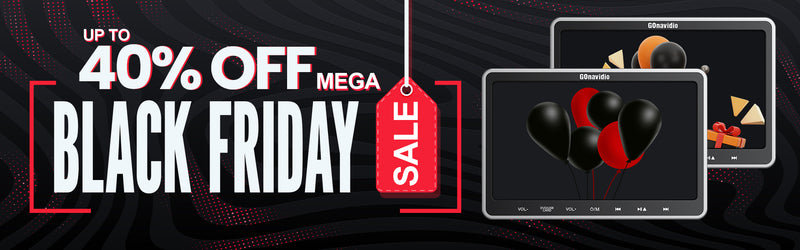 カーオーディオ HEADREST DVD TWIN MONITOR Naviskauto 10.1 Inch Ultra-thin Dual Screen Headrest DVD Player