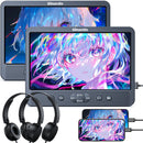 dvd player for car with 2 screens