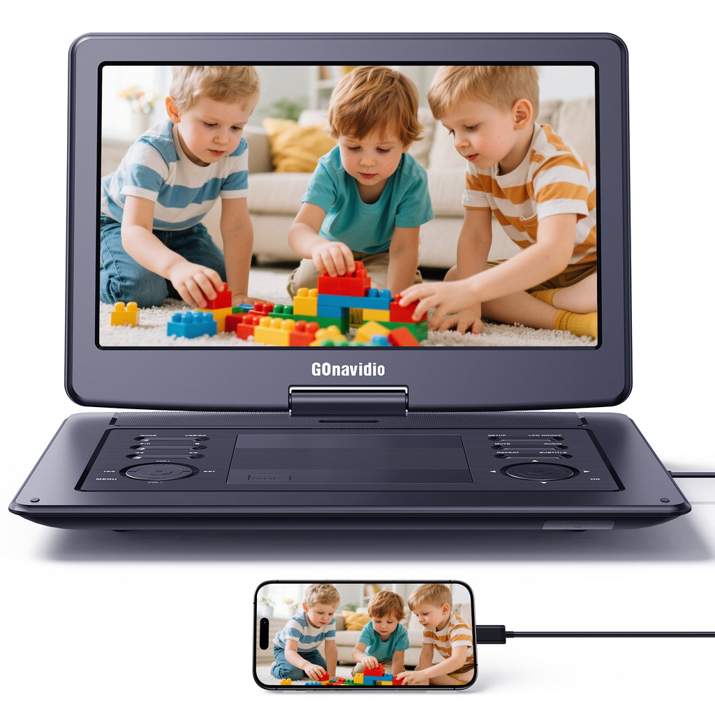 Dvd Android Screen Naviskauto Portable DVD Player with 16