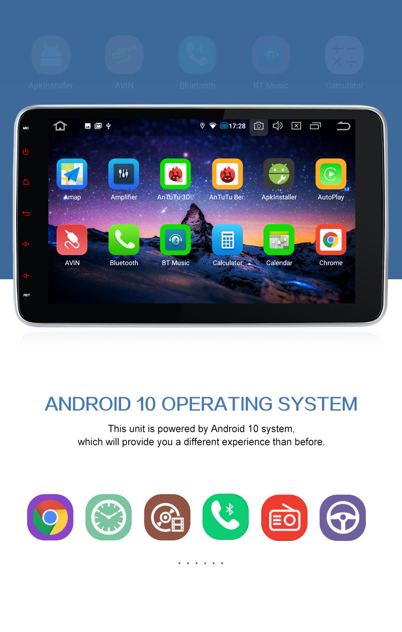 Android infotainment single DIN