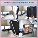 Pumpkin Suction Type Headrest DVD Player with 10.1 Inch HD Screen, Headrest TV for Car with HDMI Input Mounting Bracket and Remote Control