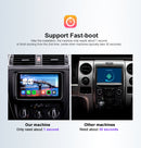 Pumpkin Double Din Android 11 Head Unit Bluetooth Car Radio with 10.1 Inches Rotatable IPS Screen(2GB+32GB)【Upgradeable to Android 13】
