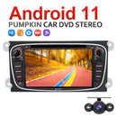 Pumpkin Ford Focus Mondeo Galaxy Android 11 Car DVD Player Head Unit with Reverse Camera