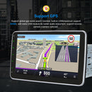 Pumpkin 10.1 Inch Android 11 Head Unit 1080P Radio with Bluetooth USB SD, Support DAB+ SWC+OBD2+Phonelink+Reverse Camera